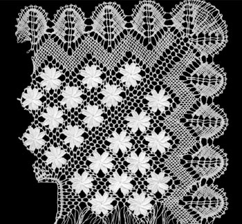 As 5 flori&ntilde;as [Cat&aacute;logo de Encaixe Galego Tradicional-Concepci&oacute;n Canoura Leira]