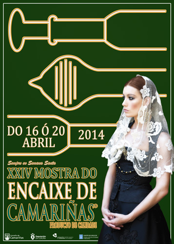 Cartaz Mostra de Encaixe de Camari&ntilde;as 